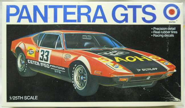 Entex 1/25 Pantera GTS, 9035 plastic model kit